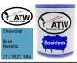 Preview: Chevrolet, Blue Metallic, 21 / 9527 38A: 1L Lackdose, von ATW Autoteile West.